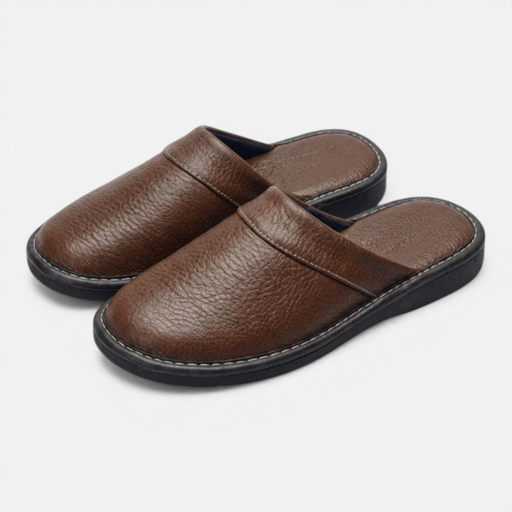 Garbo - Ergonomische Herren Slipper Mit Robuster Sohle