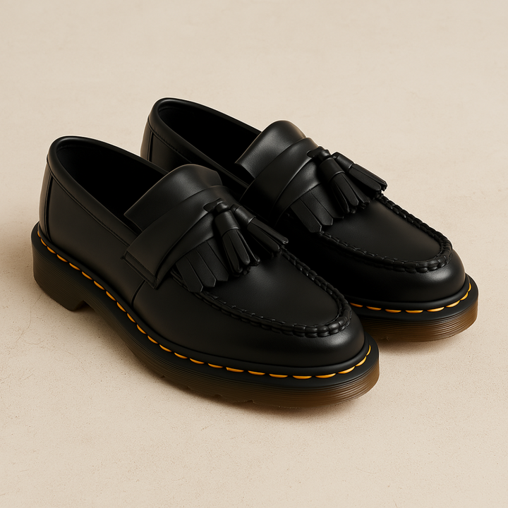 Henvaro - Leder Tassel Loafer Slip On Herren