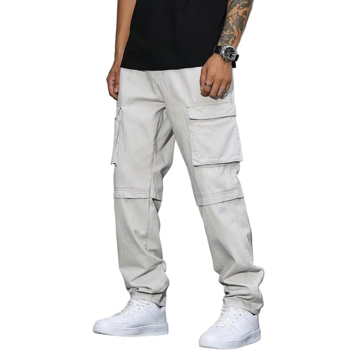 Dravon - Herren Cargohose Mit Seitentaschen