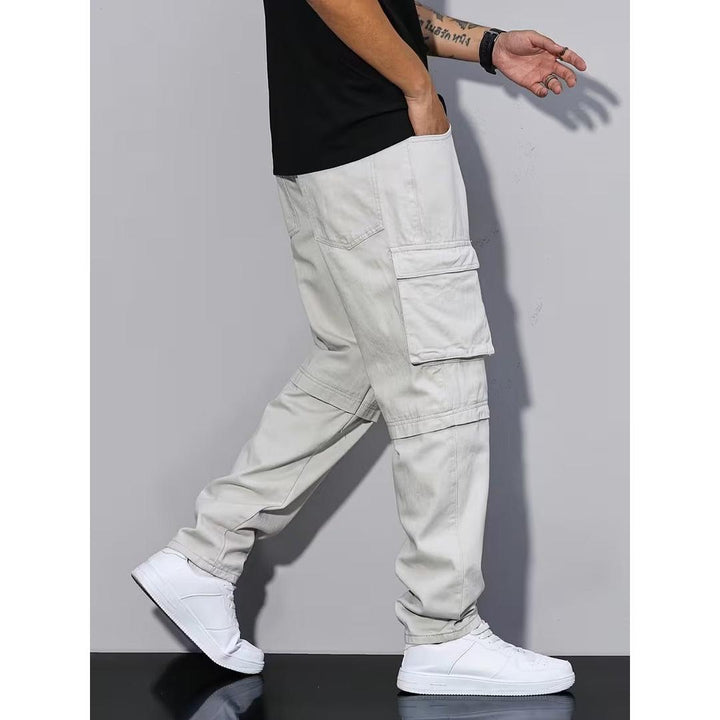 Dravon - Herren Cargohose Mit Seitentaschen