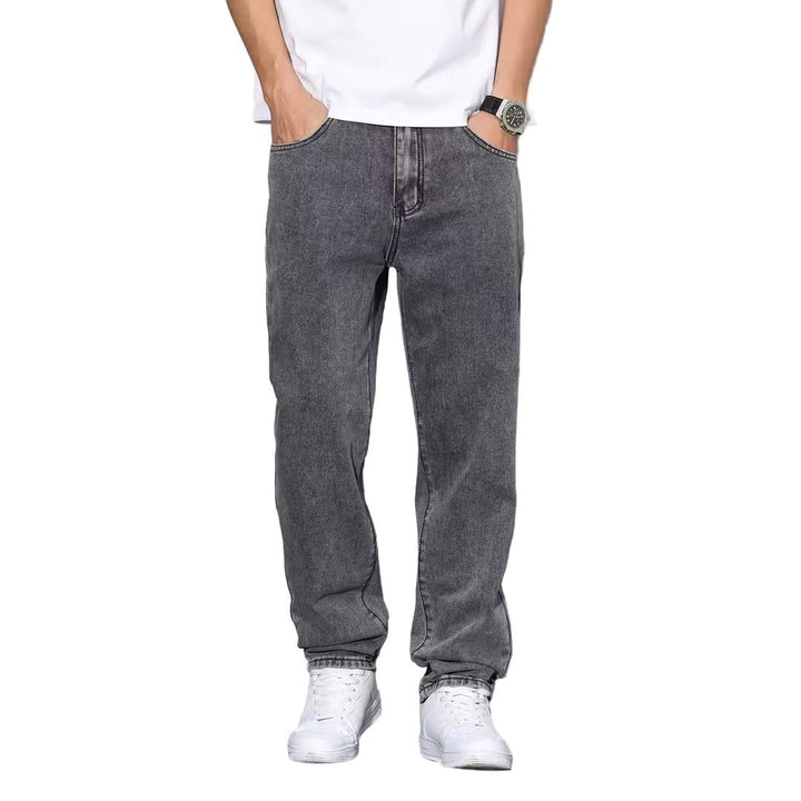 Corvyn - Herren Jeans Gerade Passform Lang