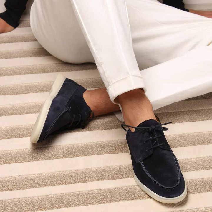 Lorianelle - Herren Schnür Loafer Elegant Komfort