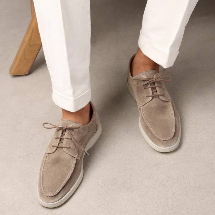 Lorianelle - Herren Schnür Loafer Elegant Komfort