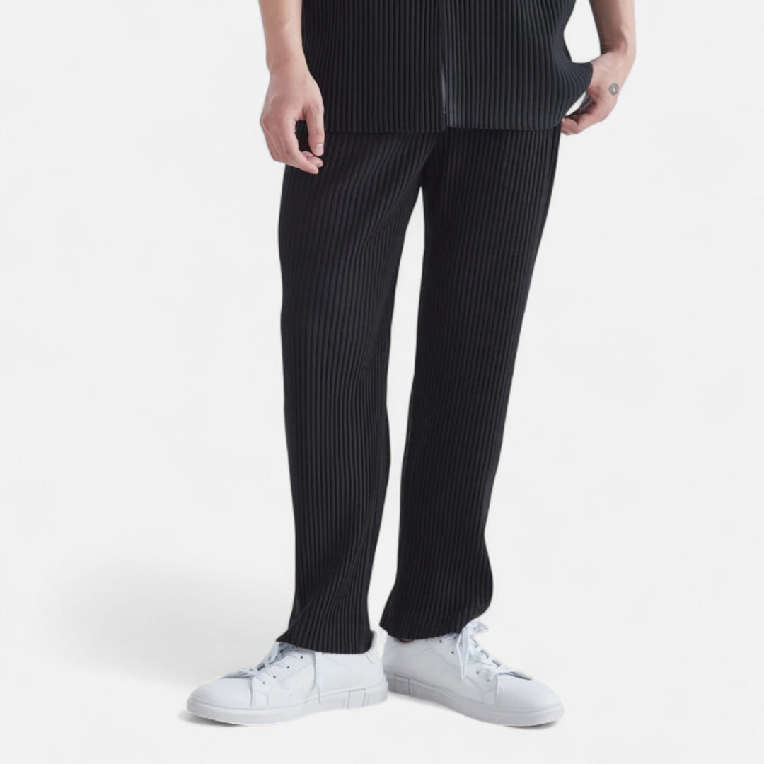 Louise - Herren Gerippte Baumwollhose Relaxed Fit