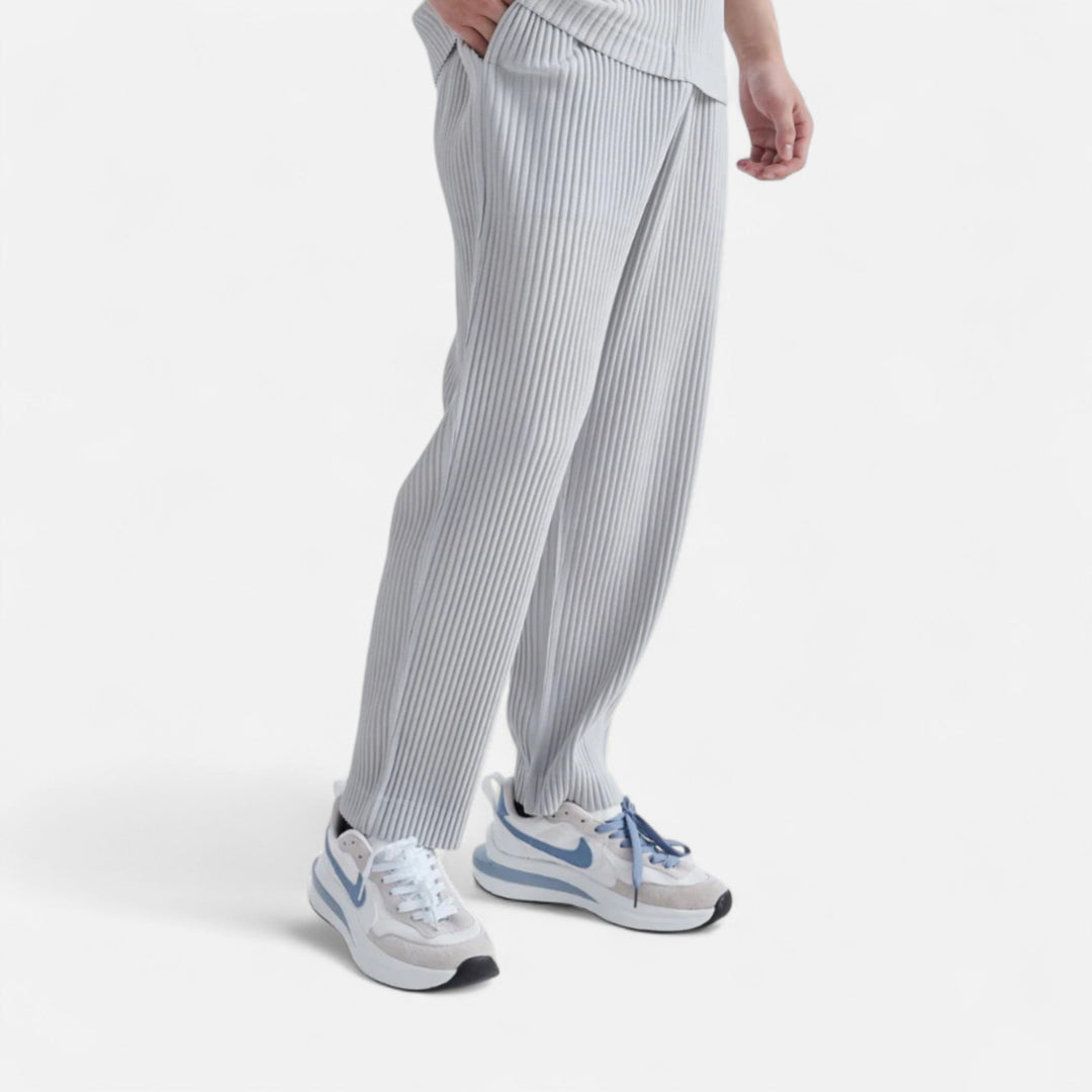 Louise - Herren Gerippte Baumwollhose Relaxed Fit