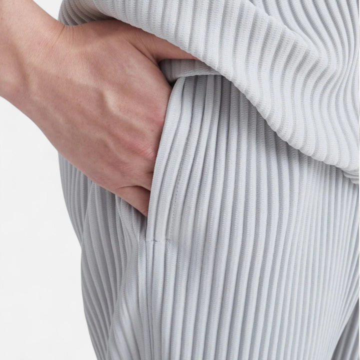 Louise - Herren Gerippte Baumwollhose Relaxed Fit