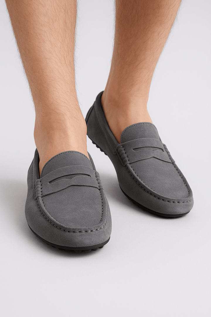Lorianex - Herren Slipper Mit Gepolsterter Innensohle