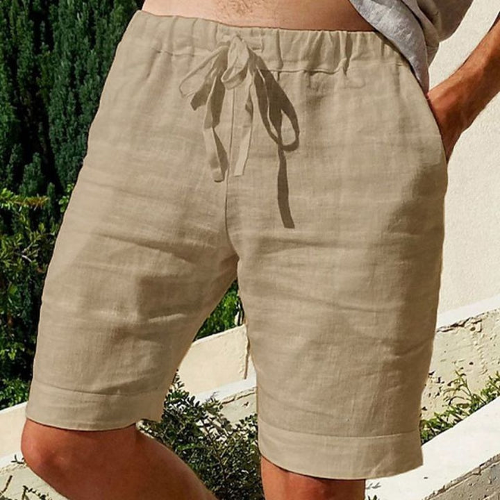 Mirello - Herren Shorts Relaxed Fit Verstellbarer Bund Design