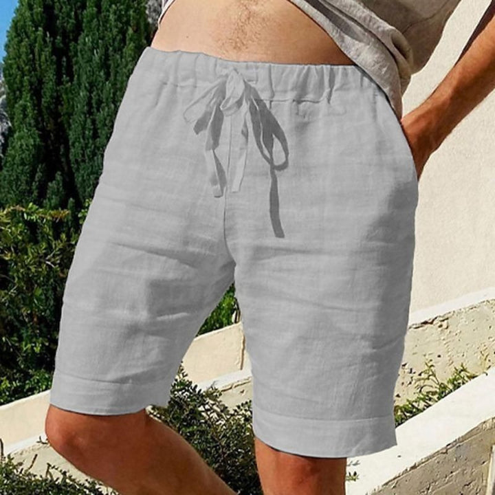 Mirello - Herren Shorts Relaxed Fit Verstellbarer Bund Design