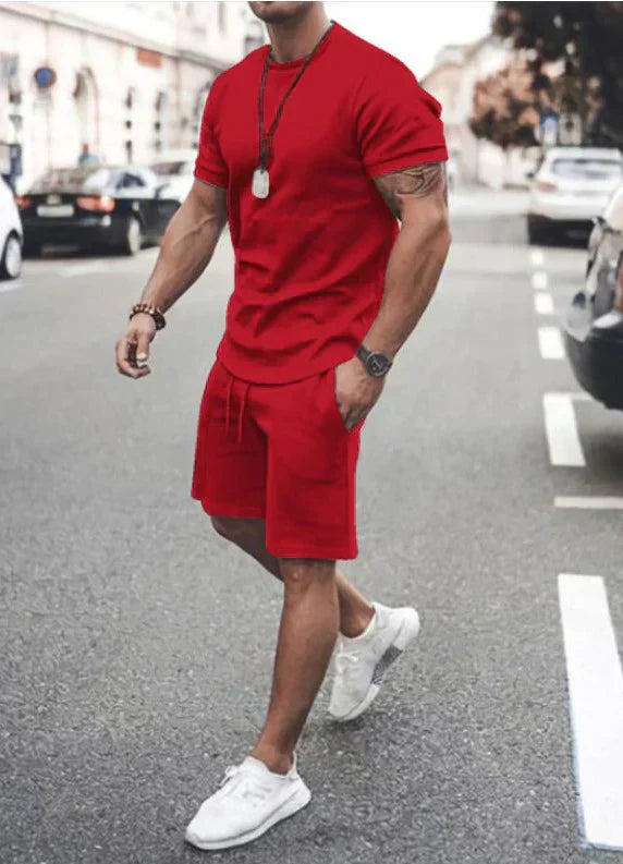 Caelmond - Herren Anzug Tailored Fit Modernes Design