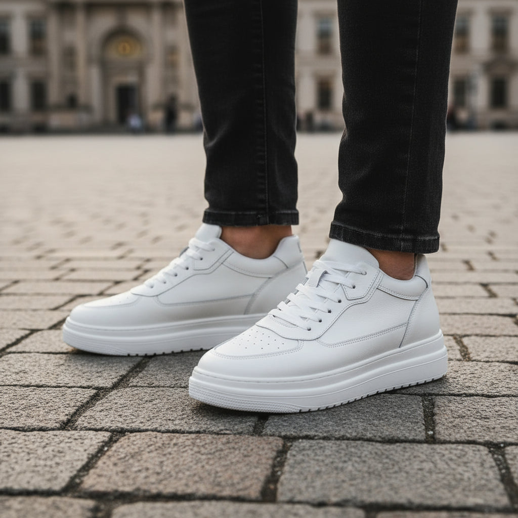 Calviero - Minimalistische Sneaker Mit Versteckter Höhensteigerung