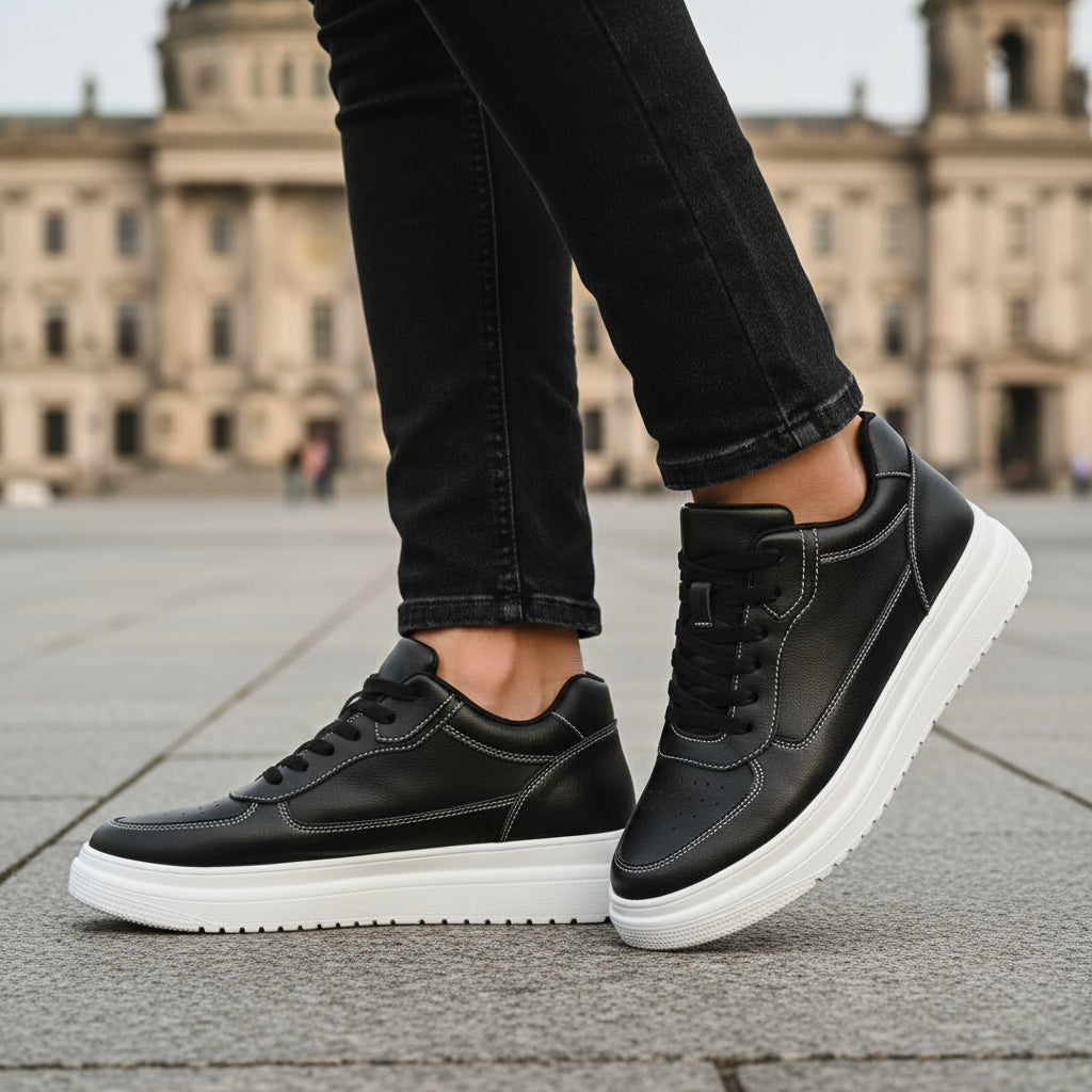 Calviero - Minimalistische Sneaker Mit Versteckter Höhensteigerung