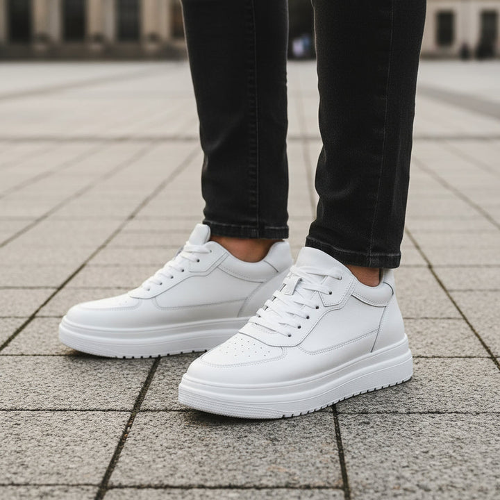 Calviero - Minimalistische Sneaker Mit Versteckter Höhensteigerung