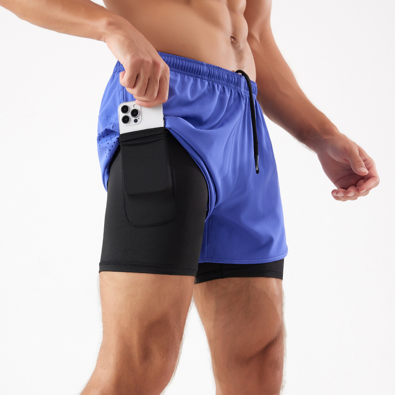 Athlionar – 2 In 1 Sport Shorts Herren