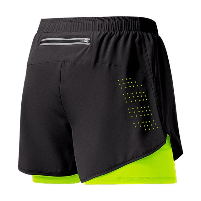 Athlionar – 2 In 1 Sport Shorts Herren