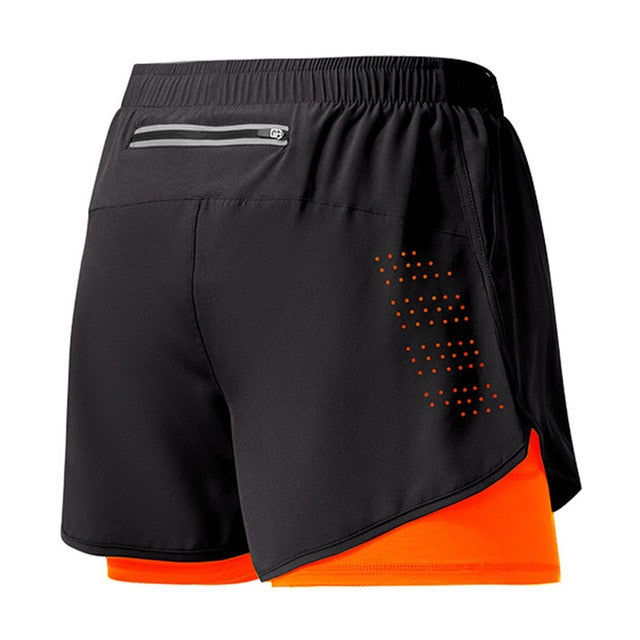 Athlionar – 2 In 1 Sport Shorts Herren