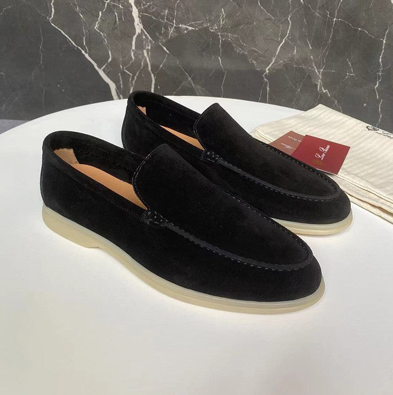 Velmoro – Slip On Loafer Herren Wildleder Look