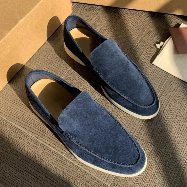 Velmoro – Slip On Loafer Herren Wildleder Look
