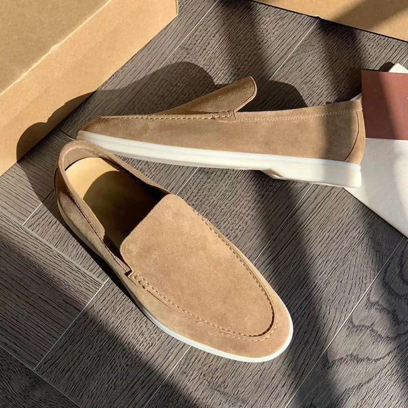 Velmoro – Slip On Loafer Herren Wildleder Look