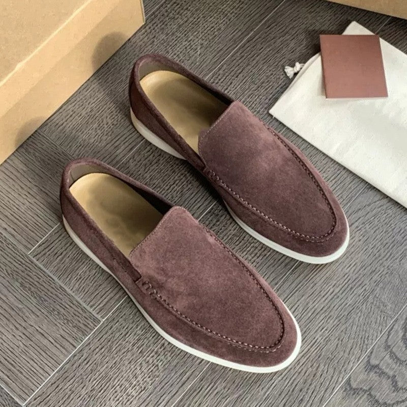 Velmoro – Slip On Loafer Herren Wildleder Look