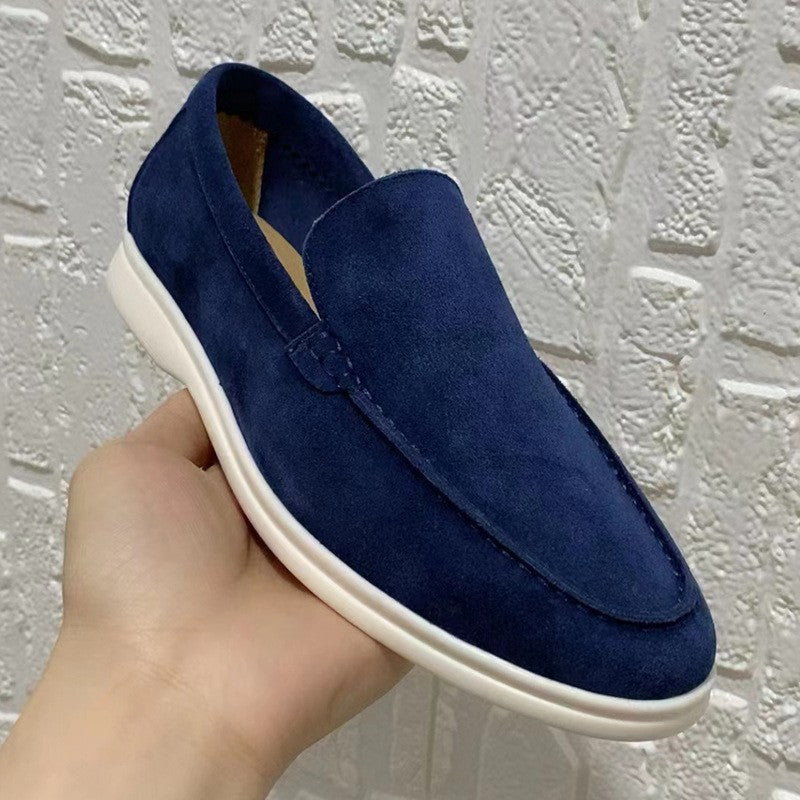 Velmoro – Slip On Loafer Herren Wildleder Look
