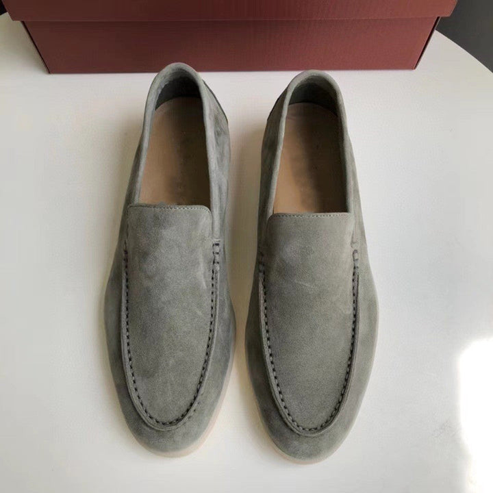 Velmoro – Slip On Loafer Herren Wildleder Look