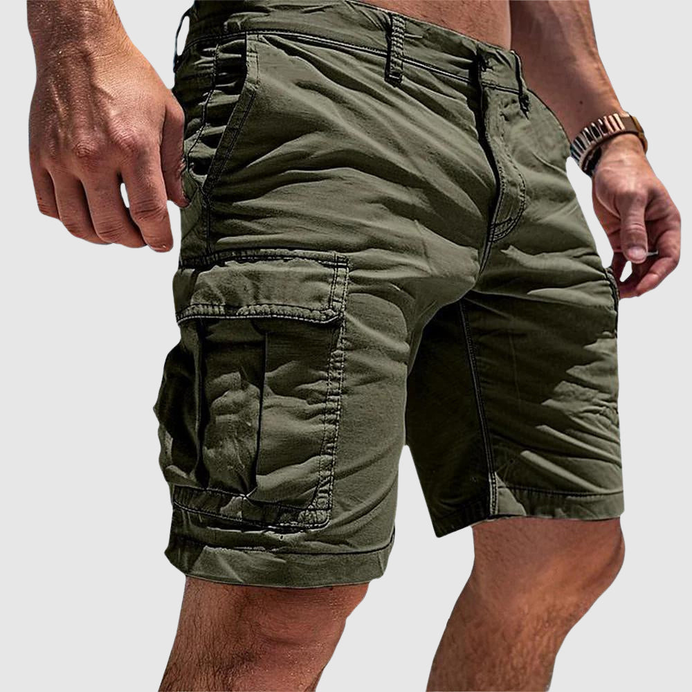 Morvian – Cargo Shorts Herren Gerade Passform