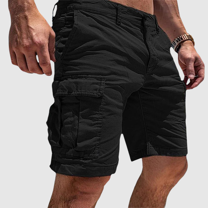 Morvian – Cargo Shorts Herren Gerade Passform