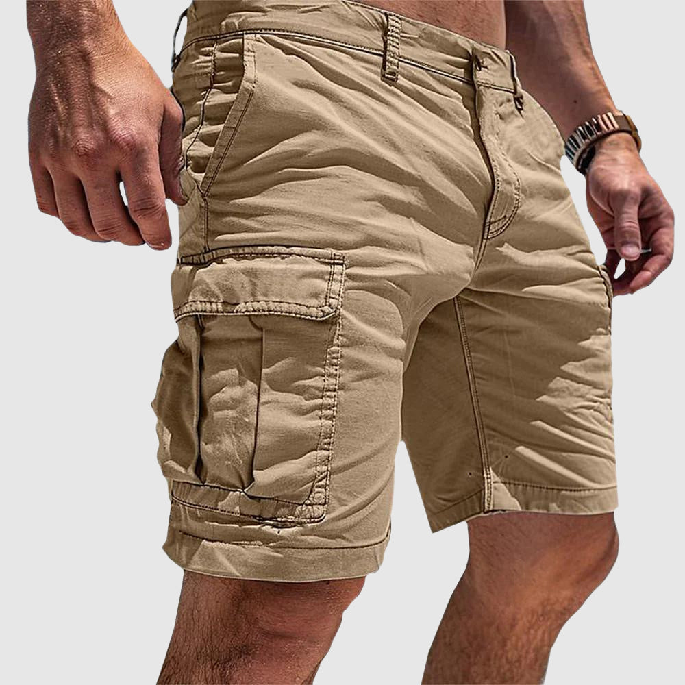 Morvian – Cargo Shorts Herren Gerade Passform