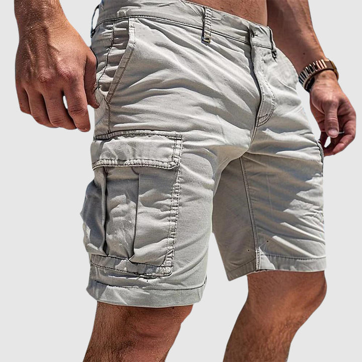 Morvian – Cargo Shorts Herren Gerade Passform