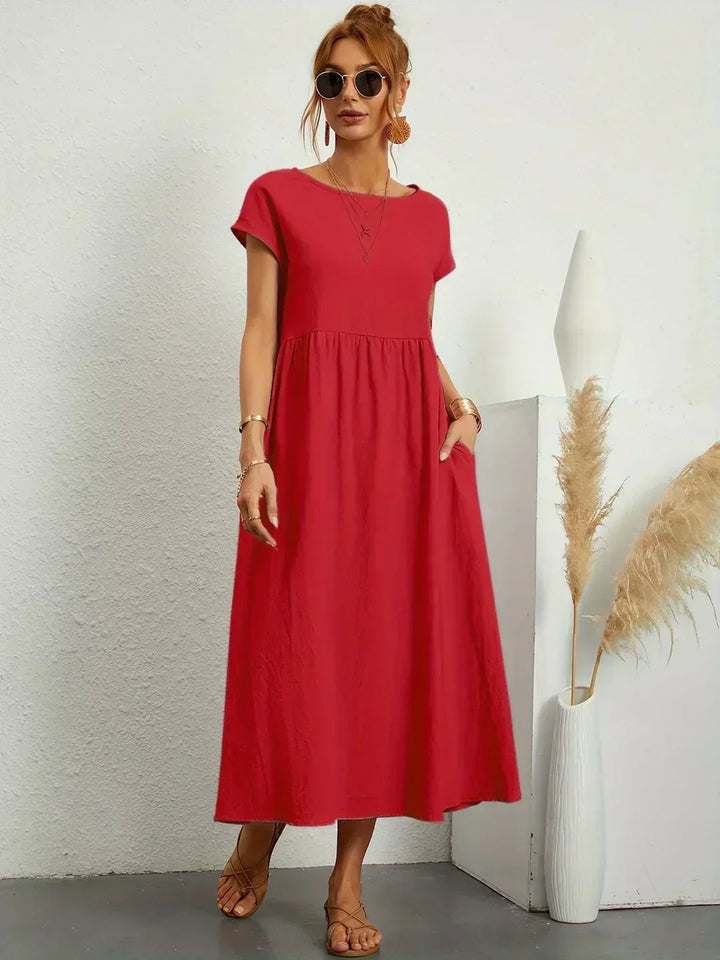Catriva - Luftiges Sommerkleid Midi