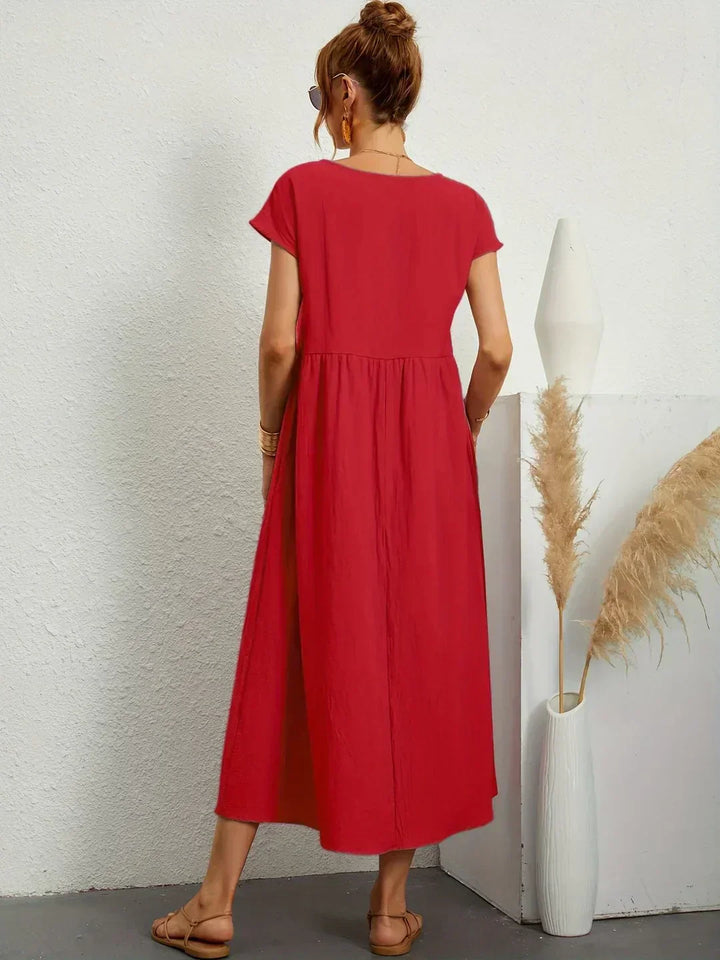 Catriva - Luftiges Sommerkleid Midi