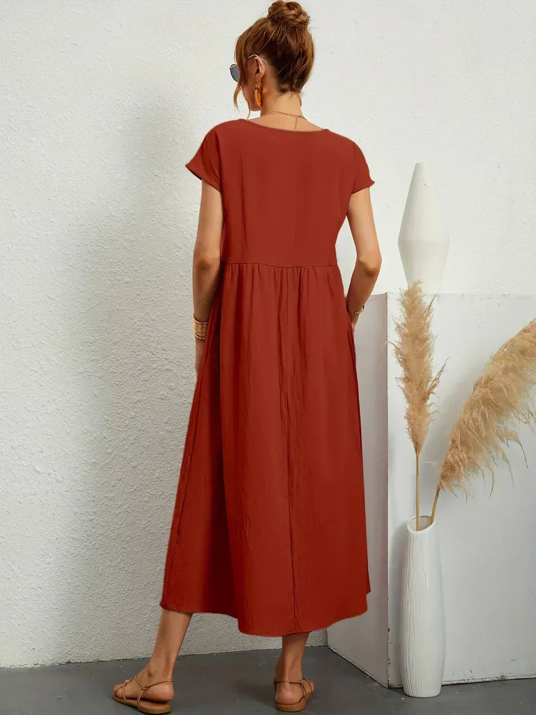 Catriva - Luftiges Sommerkleid Midi