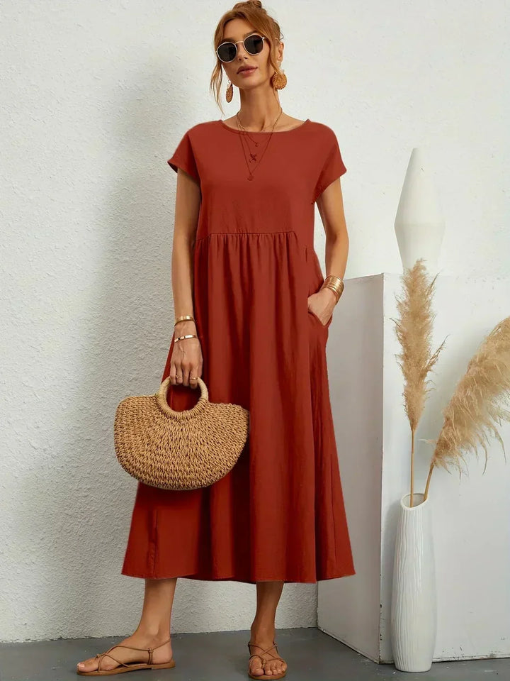 Catriva - Luftiges Sommerkleid Midi
