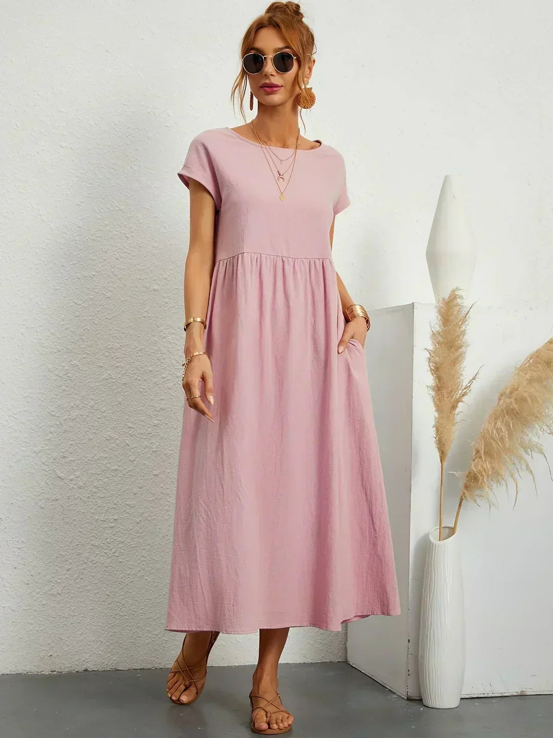 Catriva - Luftiges Sommerkleid Midi