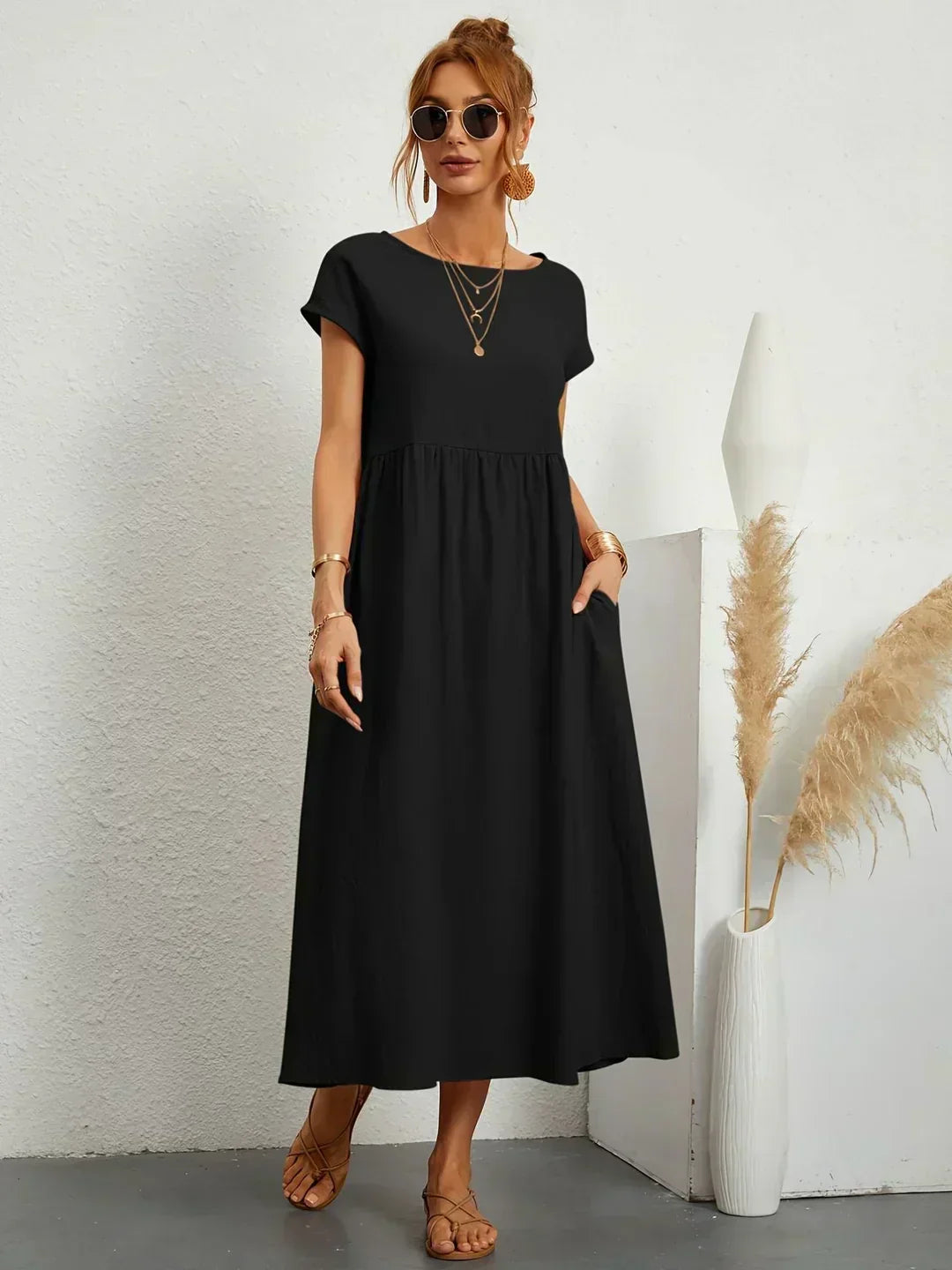 Catriva - Luftiges Sommerkleid Midi