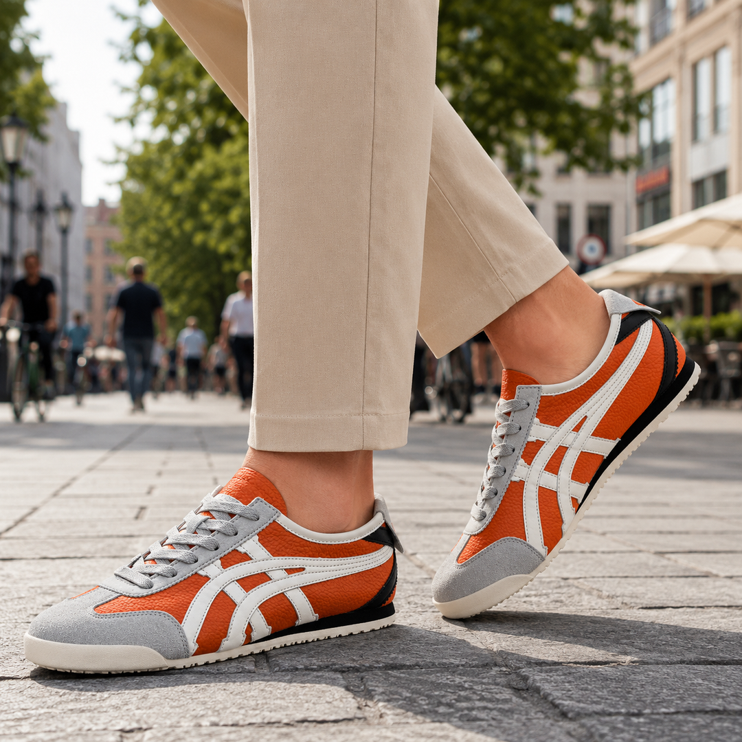 Herren Sneaker Retro Bunte Geometrische Sommersneaker - Image 4