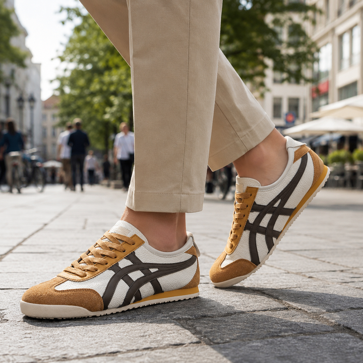 Herren Sneaker Retro Bunte Geometrische Sommersneaker