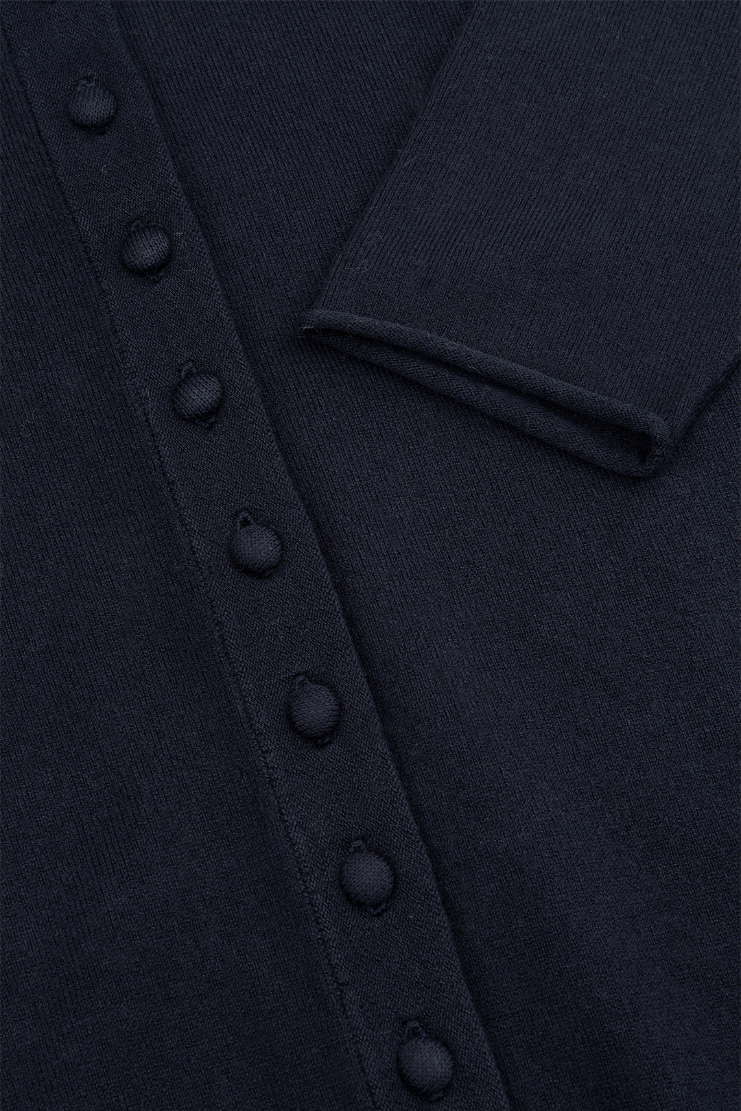 Elegante Strickweste Damen mit Stehkragen & Knopfleiste – kurze warme Strickjacke elegant - Image 2