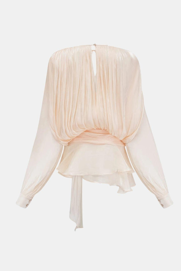 Mioraelle – Plissiertes Minikleid Mit Rüschen Saum