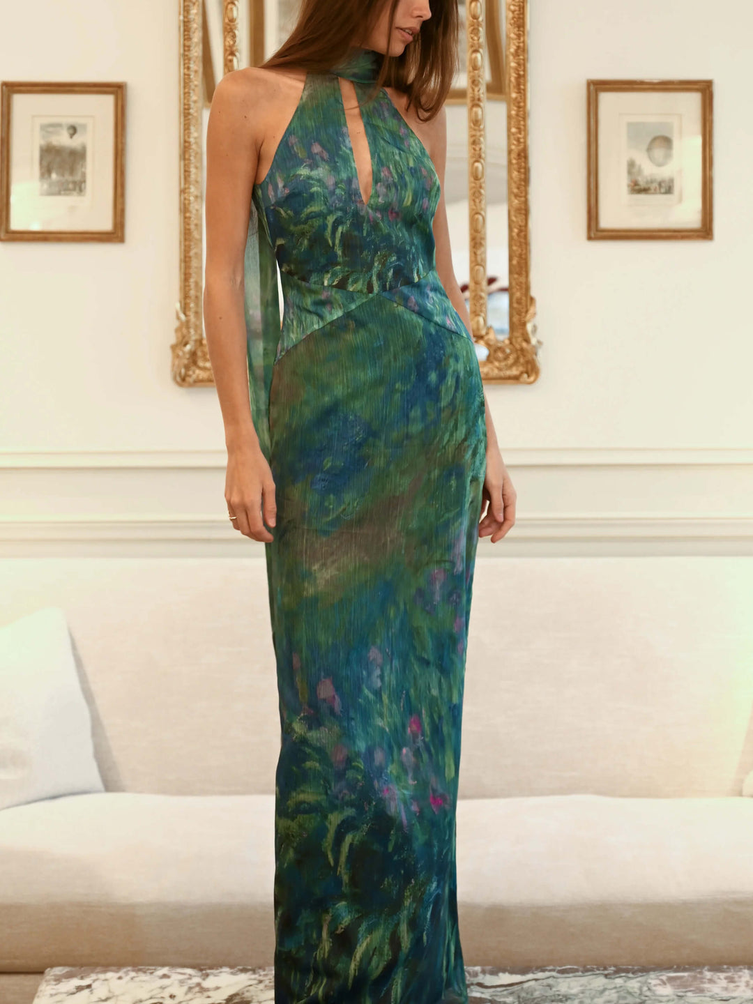 Monèra - Maxi Kleid Eleganter Stil