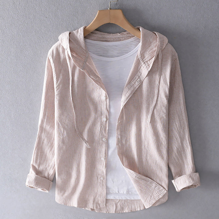 Women's Lightweight Hooded Blouse Casual Summer Top - Image 3