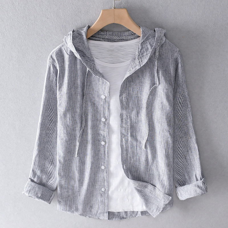 Women's Lightweight Hooded Blouse Casual Summer Top - Image 5