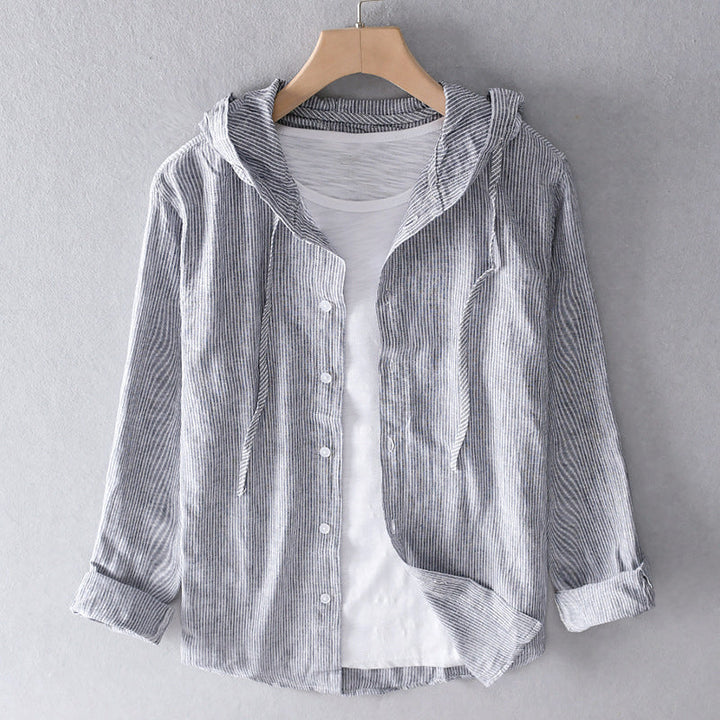 Women's Lightweight Hooded Blouse Casual Summer Top - Image 5