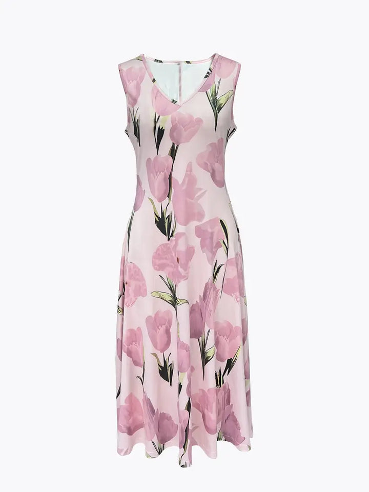 Cathira - Damen Maxi Set Kleid Zweiteilig