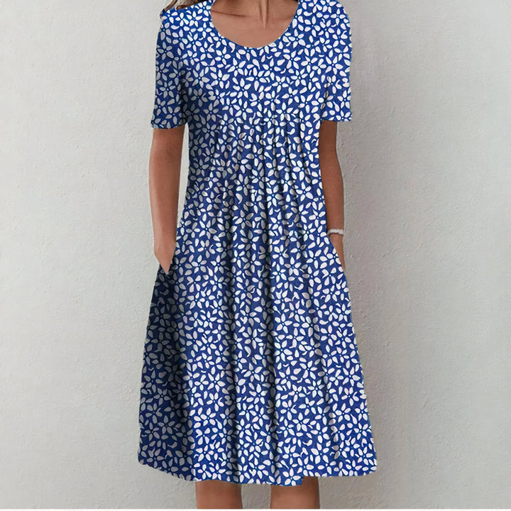 Calliope - Elegantes Baumwollkleid Kleid