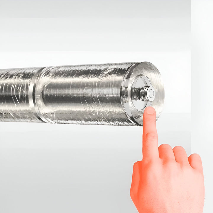 Elvaron – Nordische Pendelleuchte aus Aluminium mit Glasdiffusor