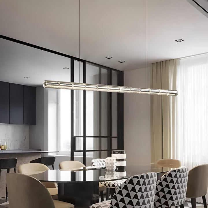 Elvaron – Nordische Pendelleuchte aus Aluminium mit Glasdiffusor