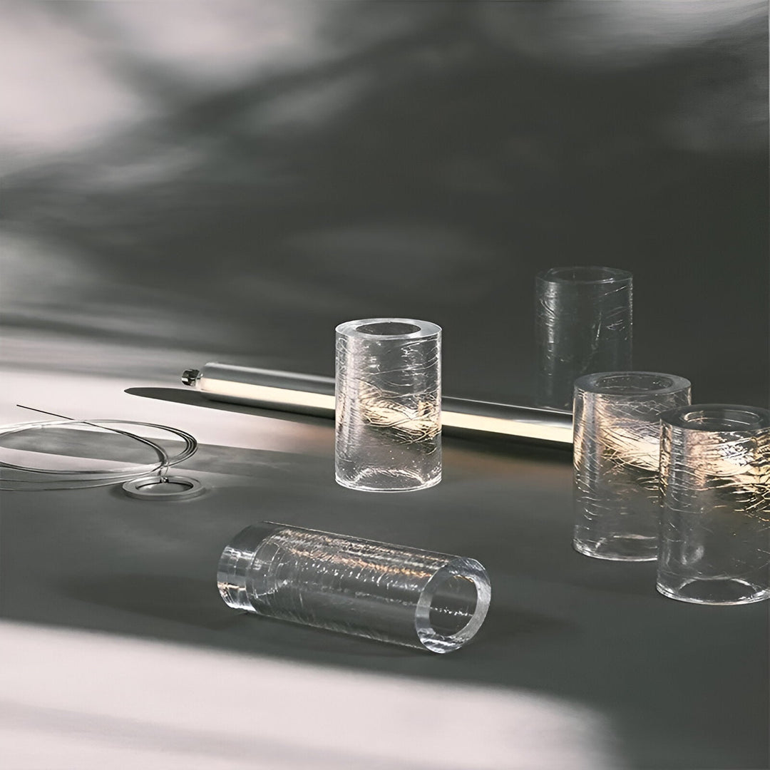 Elvaron – Nordische Pendelleuchte aus Aluminium mit Glasdiffusor