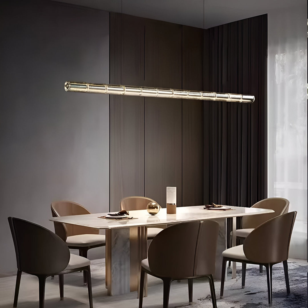 Elvaron – Nordische Pendelleuchte aus Aluminium mit Glasdiffusor